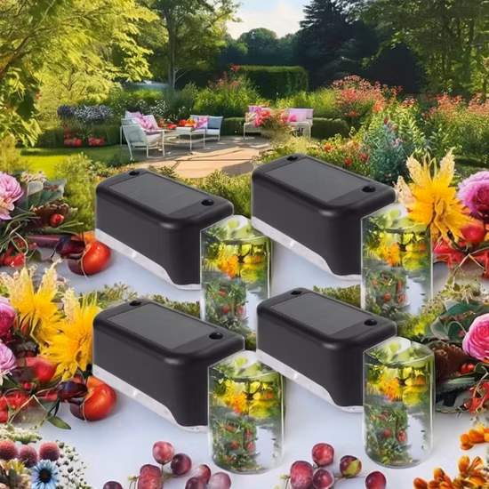 태양 강화된 정원 단계 빛 IP65는 옥외 태양 빛 LED 정원 빛을 방수 처리합니다