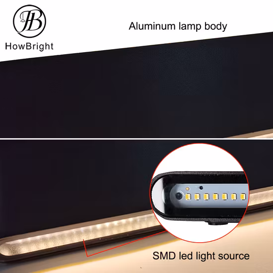밝고 현대적이며 저렴한, 방수, IP54, 알루미늄, 정원, 베란다, 상하 조명, 실외 벽 조명 등