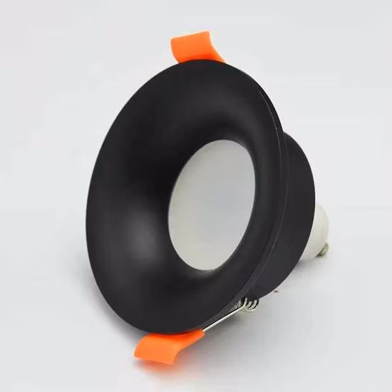 68mm 컷아웃이 있는 검정색 10W 얇은 조광 가능 매립형 다운라이트