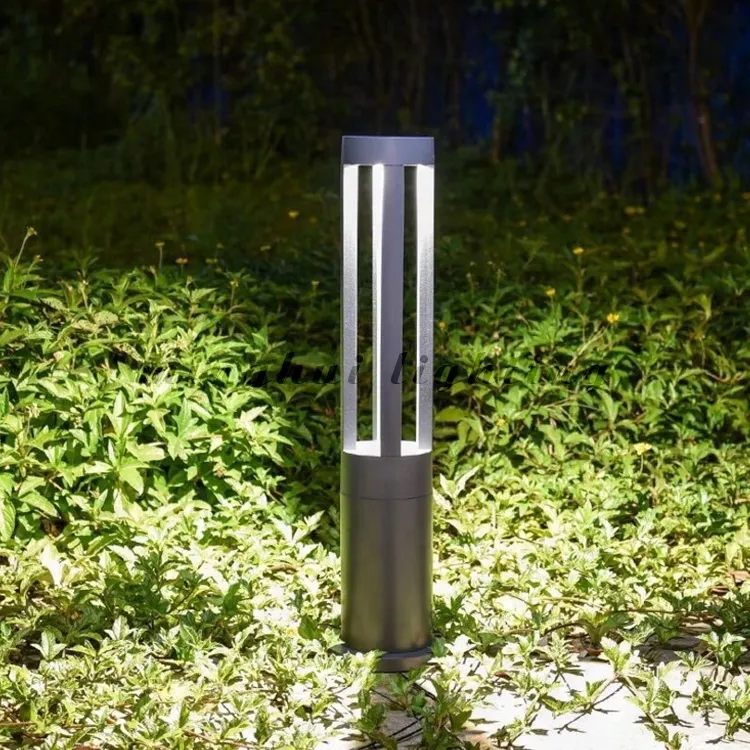 폴 볼라드 LED COB 6W 7W 10W 12W 정원 잔디 조명