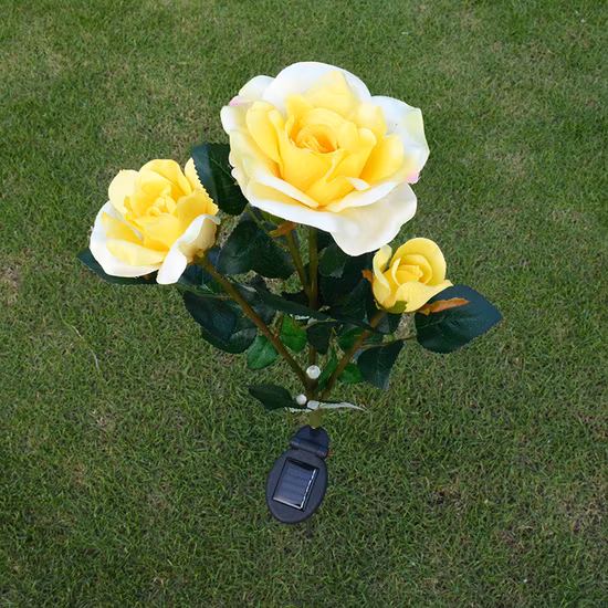 LED 볼 민들레 꽃 스틱 라이트 태양 에너지 충전식 야외 정원 파티오 경로 베란다 뒷마당 Esg16592