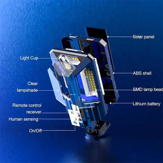 Brightenlux 공장 공급 방수 야외 태양 에너지 단계 조명, 고성능 LED 태양 정원 단계 조명
