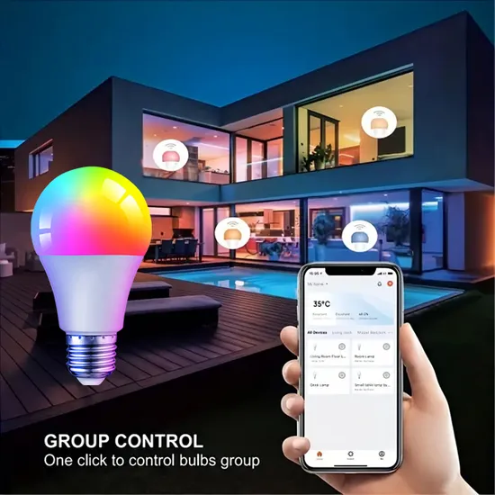 Tuya WiFi 스마트 새로운 ERP PC CCT 85-265V GU10 MR16 38° 실내 조명 110° RGB 원격 제어 디밍이 가능한 에너지 절약 스포트 다운 라이트 램프 LED 전구